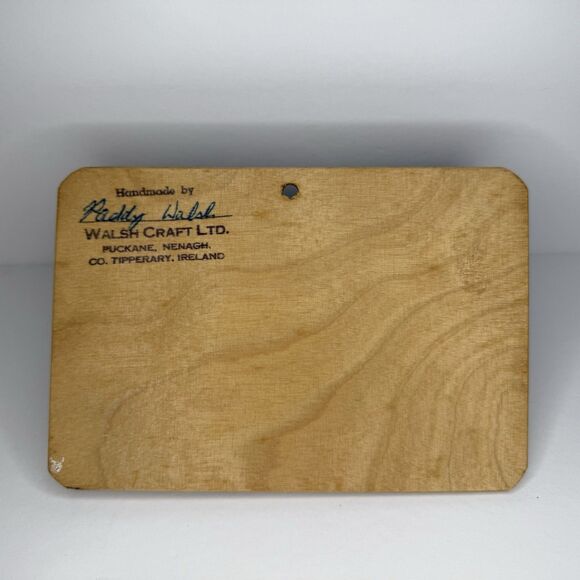 Walsh Craft Ltd Puckane 3D Wood Art Plaque Thatched Cottage Tipperary Ireland - Picture 2 of 7